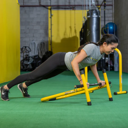 Lebert Equalizer Geel met Fitness bar