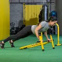 Lebert Equalizer Geel met Fitness bar