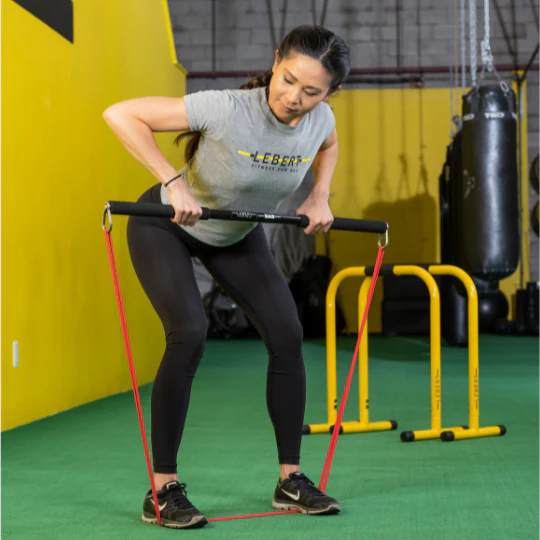 Lebert Equalizer Geel met Fitness bar