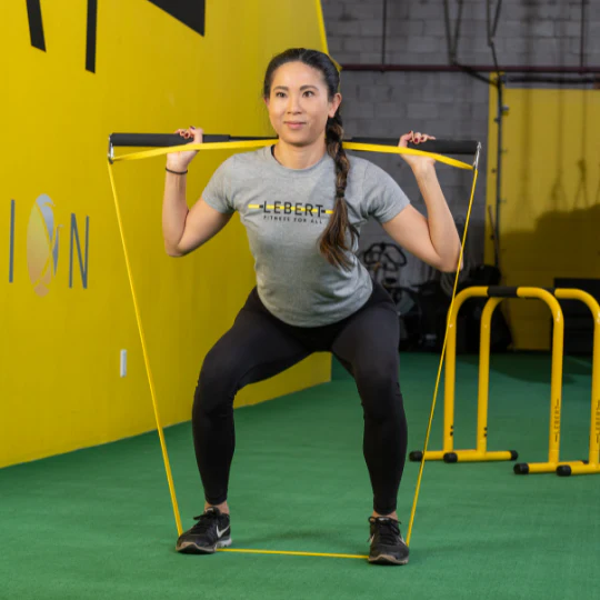 Lebert Equalizer Geel met Fitness bar