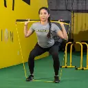 Lebert Equalizer Geel met Fitness bar