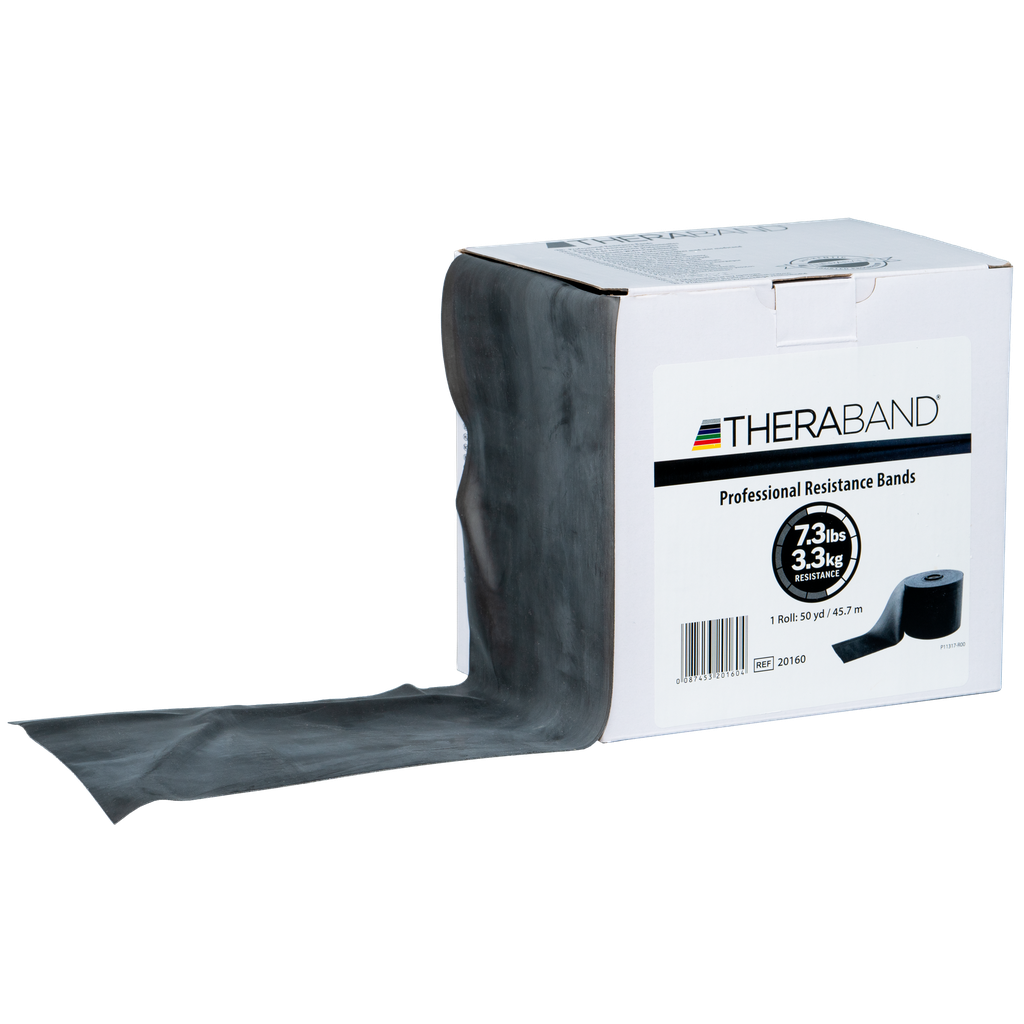 Thera-Band 45 m speciaal zwaar - zwart
