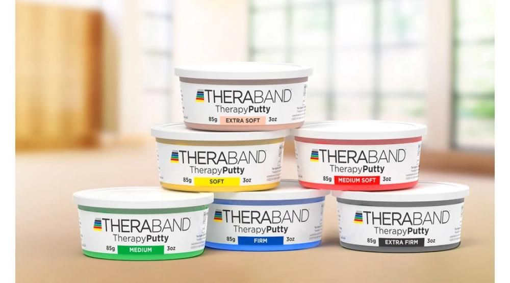Thera-Band TherapyPutty Zilver Extra Stevig 85gr/3oz