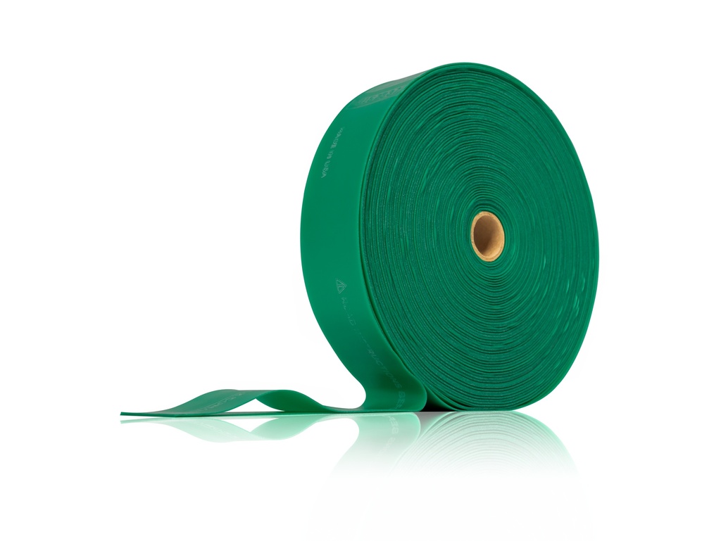 TheraBand CLX 22m Dispenser - zwaar groen
