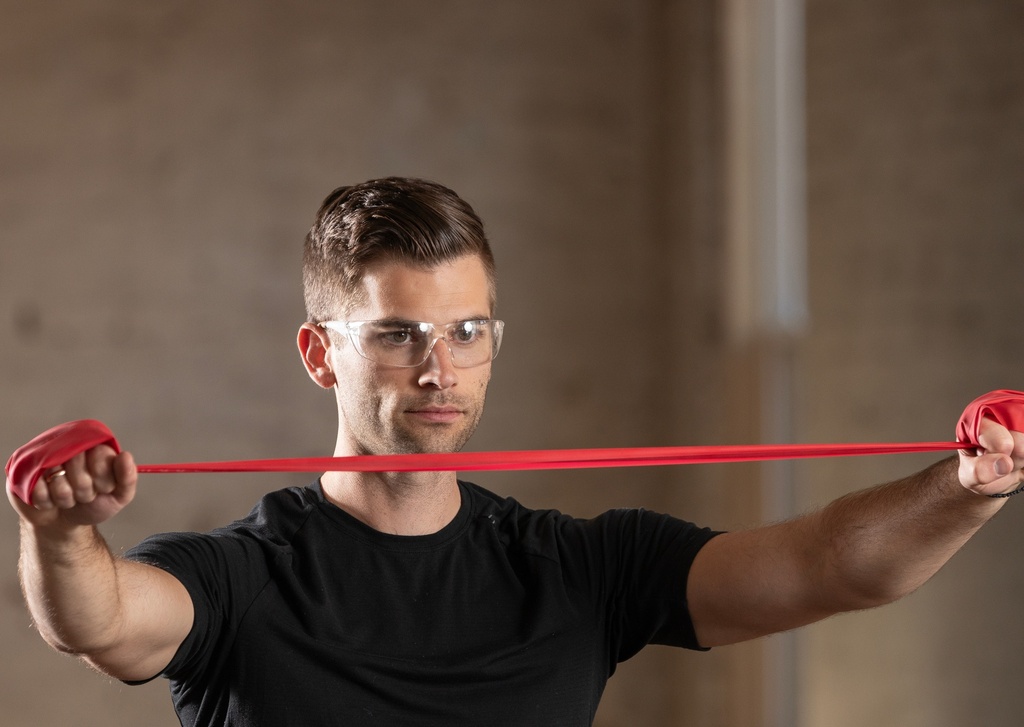 Theraband 45 m medium - rood 