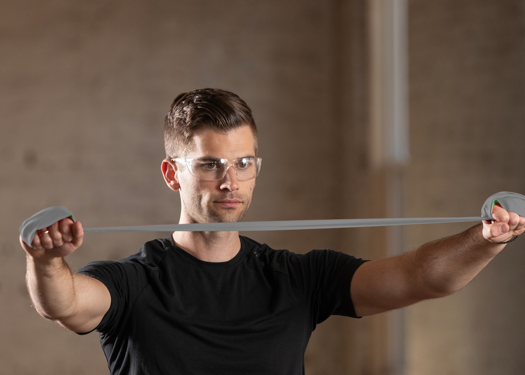 Theraband 45 m super zwaar - zilver