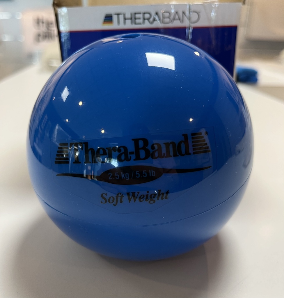 Tweede kansje - Theraband Soft Weight 2,5 kg - blauw