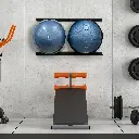 BOSU® dual BT wall mount commercial storage system 