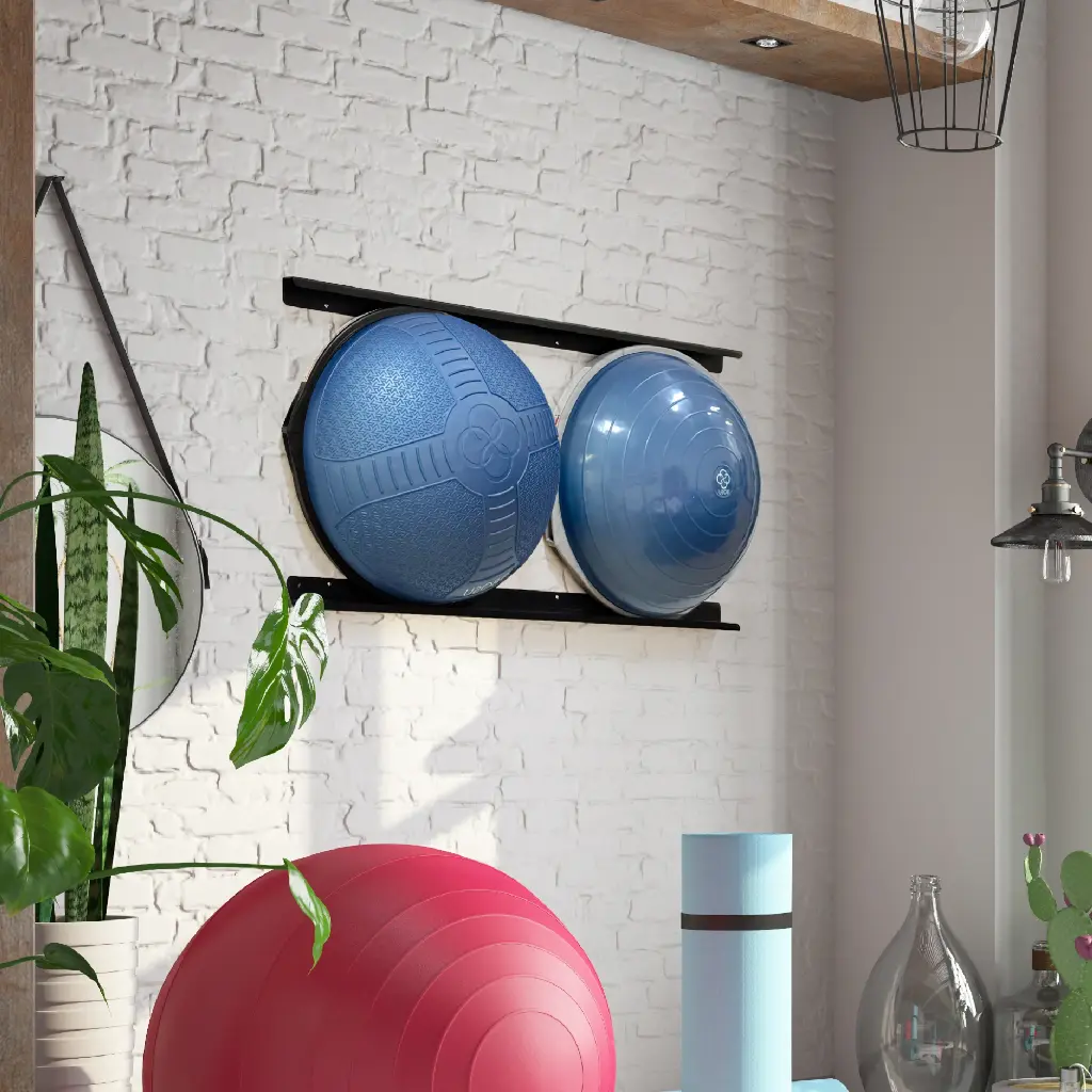 BOSU® dual BT wall mount commercial storage system 