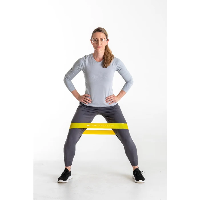 Thera-Band Loops 20 cm/8"  licht - geel