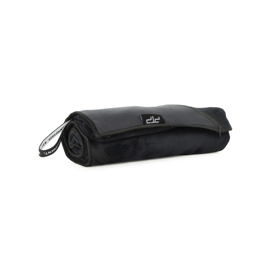 PTP - ACTION TOWEL - MICROFIBRE LARGE Black