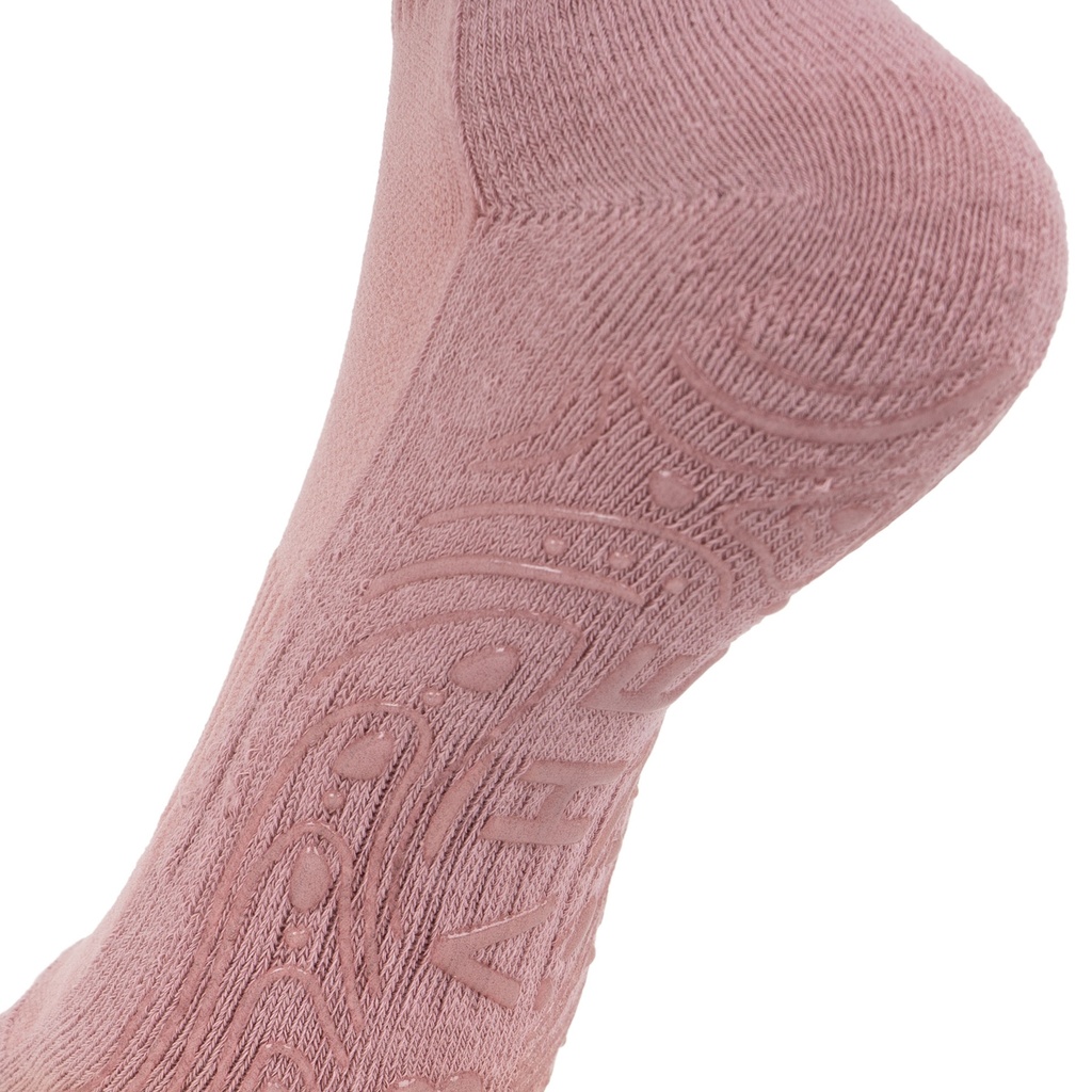 BAHE STUDIO GRIPPY CREW SOCKS COCONUT