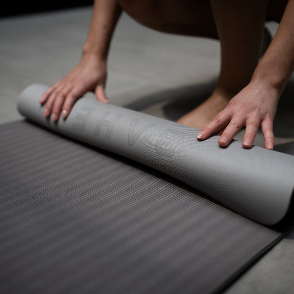 BAHE - REVERSIBLE MAT PEBBLE GREY