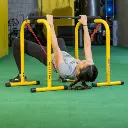 Lebert Equalizer Geel met Fitness bar