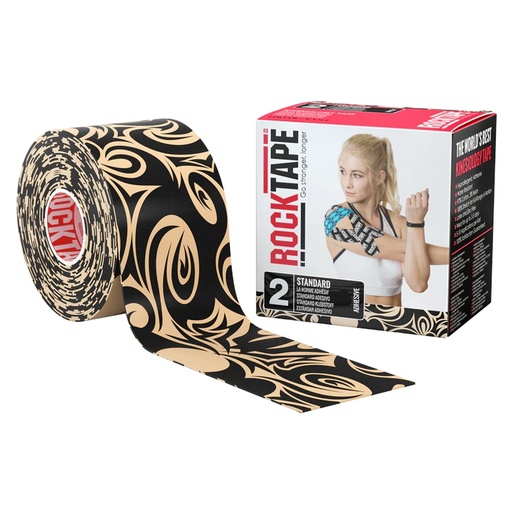 [rt21637] RockTape (5cm x 5m) dessin tattoo