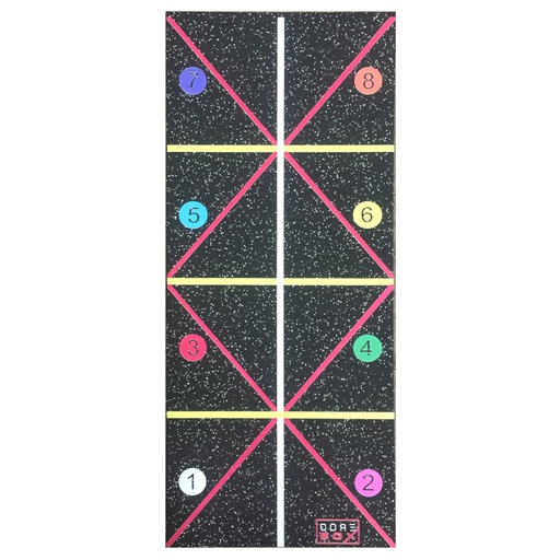 [cb166m] Core Box Mat Lines 70x166 cm
