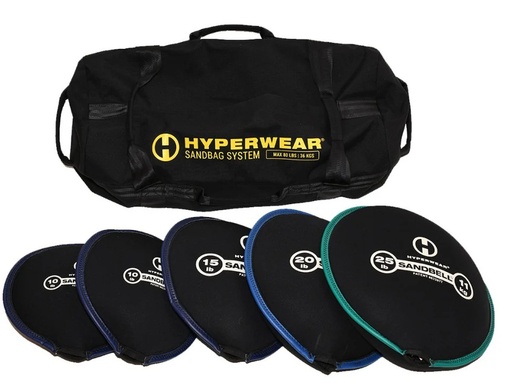 [512782] SANDBAG Medium 80 lb, gevuld met 5 Sandbells