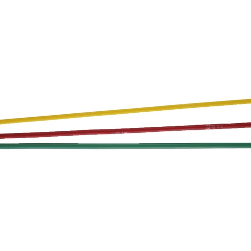 [293102] Theraband set tubing 1,5 m licht - geel, rood, groen