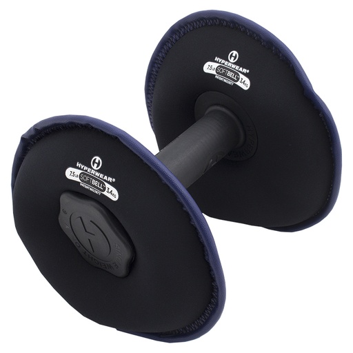 [517015] SoftBell Dumbbell 6,8 kg (15 lbs) - indigo